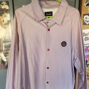 Nice salmon color wind breaker